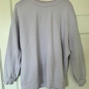lululemon athletica Light Purple perfectly oversized crew